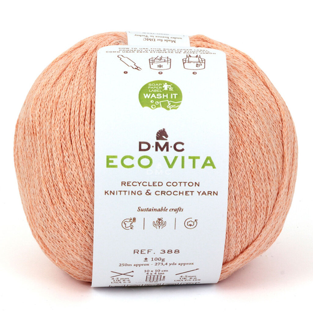 DMC  Eco Vita Recycled Cotton – Saumon