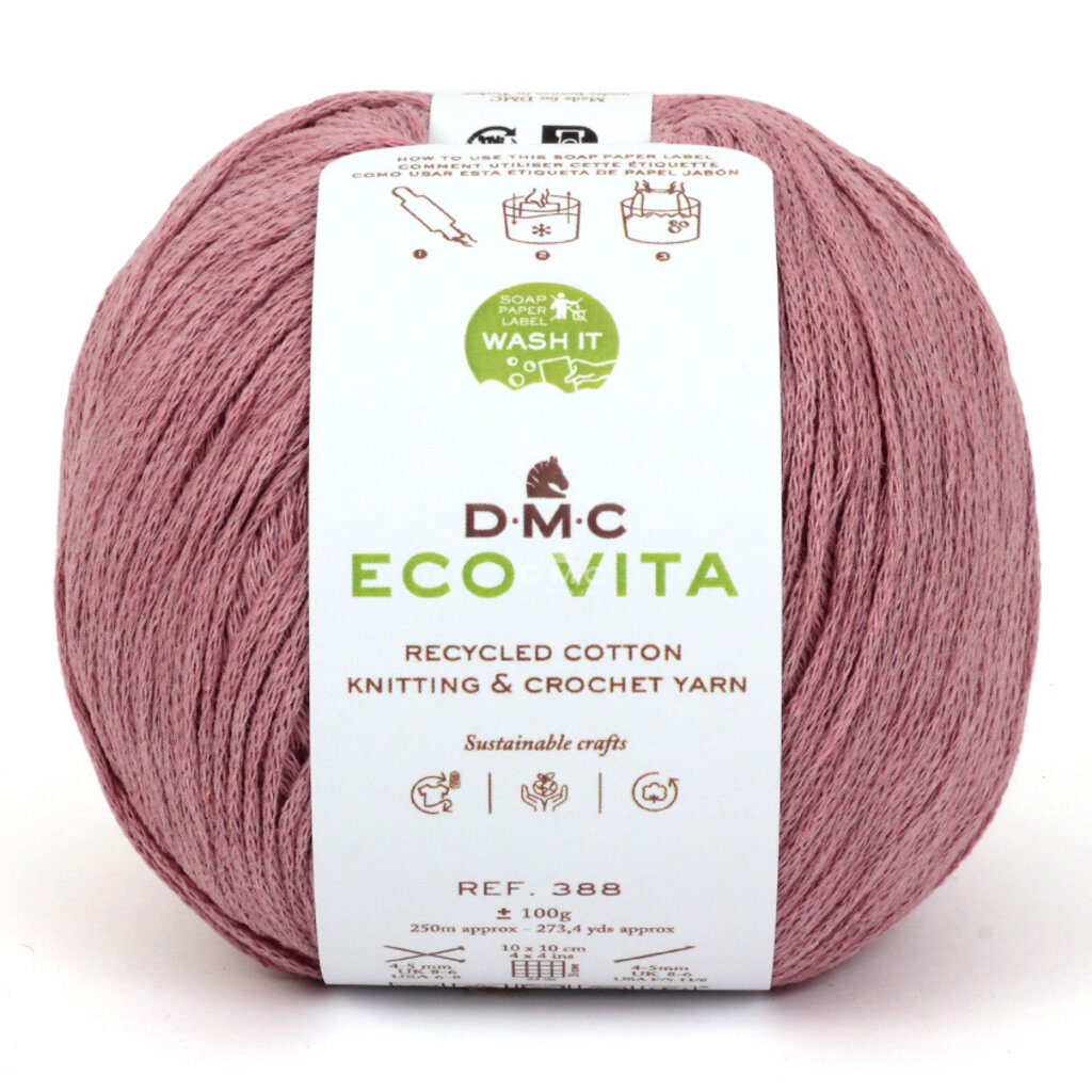 DMC  Eco Vita Recycled Cotton – Vieux rose