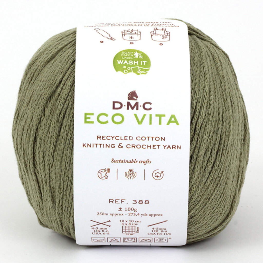 DMC  Eco Vita Recycled Cotton – Salbei