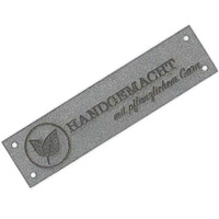 Handmade-Label végan, 1 pièce gratuite par commande