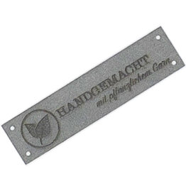 Handmade-Label végan, 1 pièce gratuite par commande