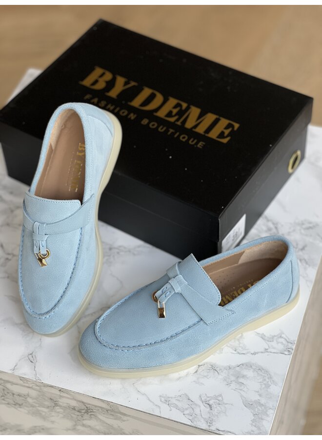 BY DEME LOAFER BABYBLAUW