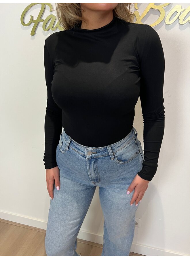 BEST BASIC LONG SLEEVE ZWART