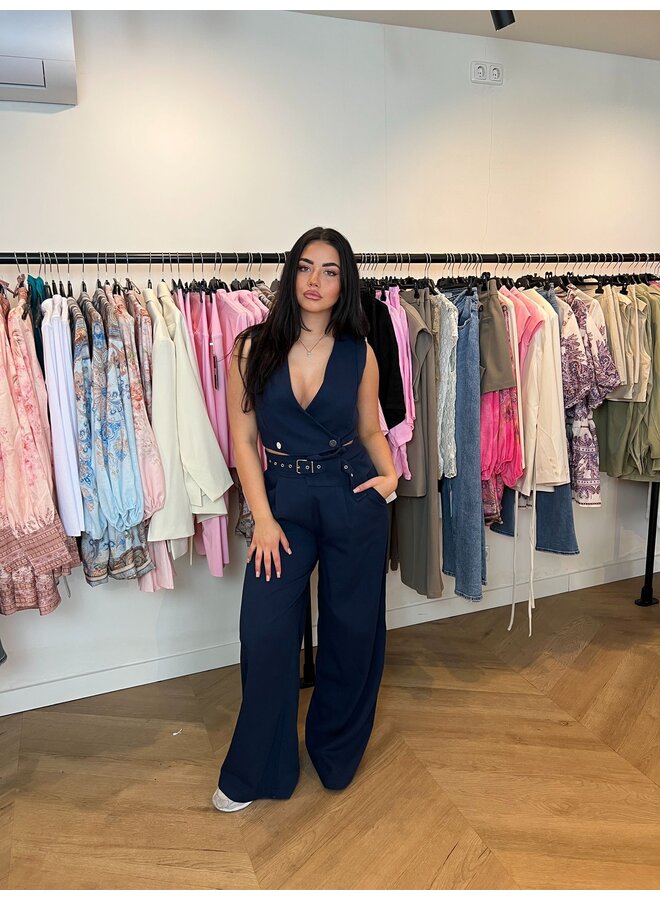 NAVY ''DENISE'' TWO PIECE