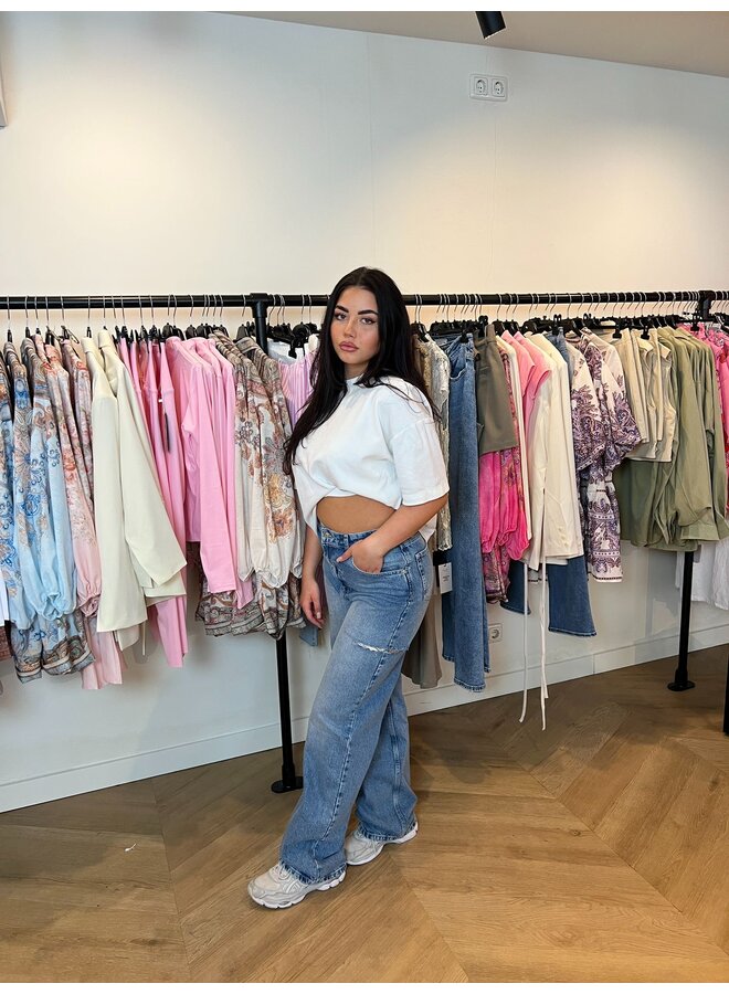 CUT OUT ''MADDY'' JEANS