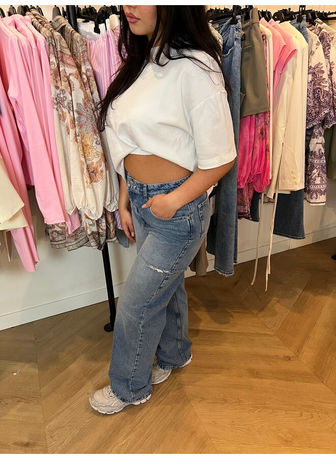 CUT OUT ''MADDY'' JEANS