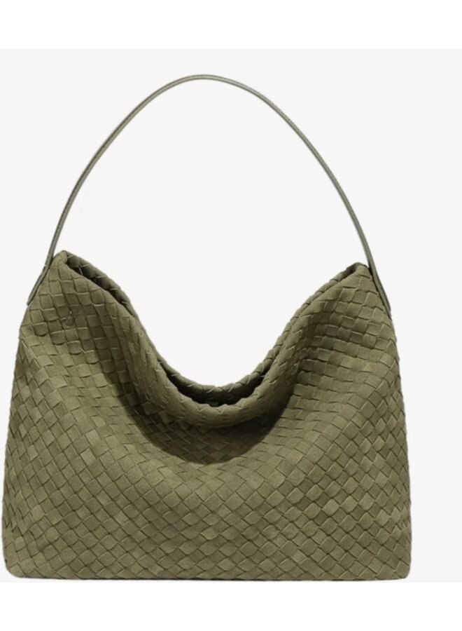SUÈDE TOTE BAG GROEN
