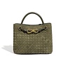 ADRIANA HAND BAG ARMY GREEN