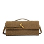 SUEDE ENVELOPPE BAG CAMEL
