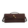 SUEDE ENVELOPPE BAG CHOCO