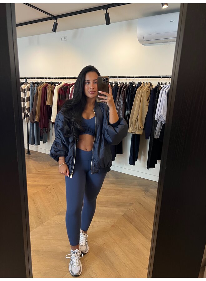 BOMBERJACK RUFFLE NAVY