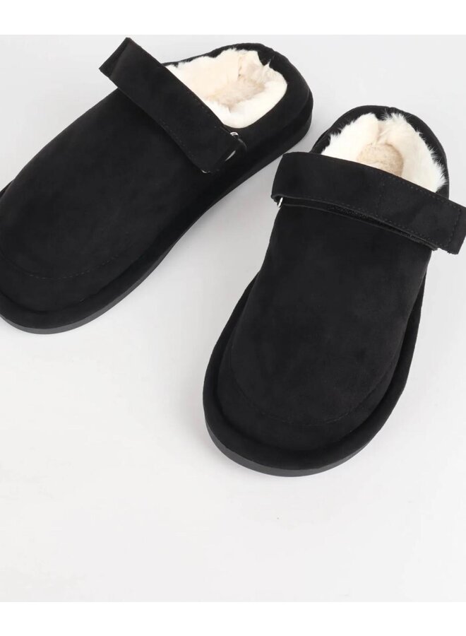 ''TJEZZY'' SLIDE-IN ZWART