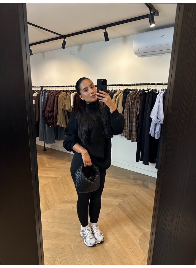 BASIC JANNAH KNIT ZWART