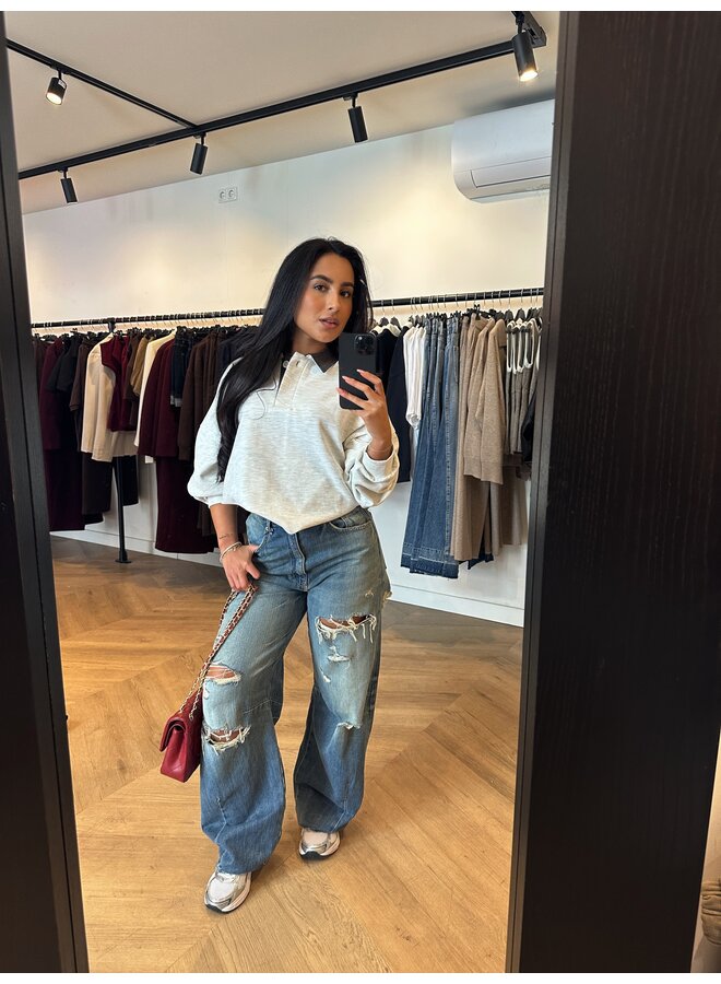 POLO DOUBLE COLOUR GREY