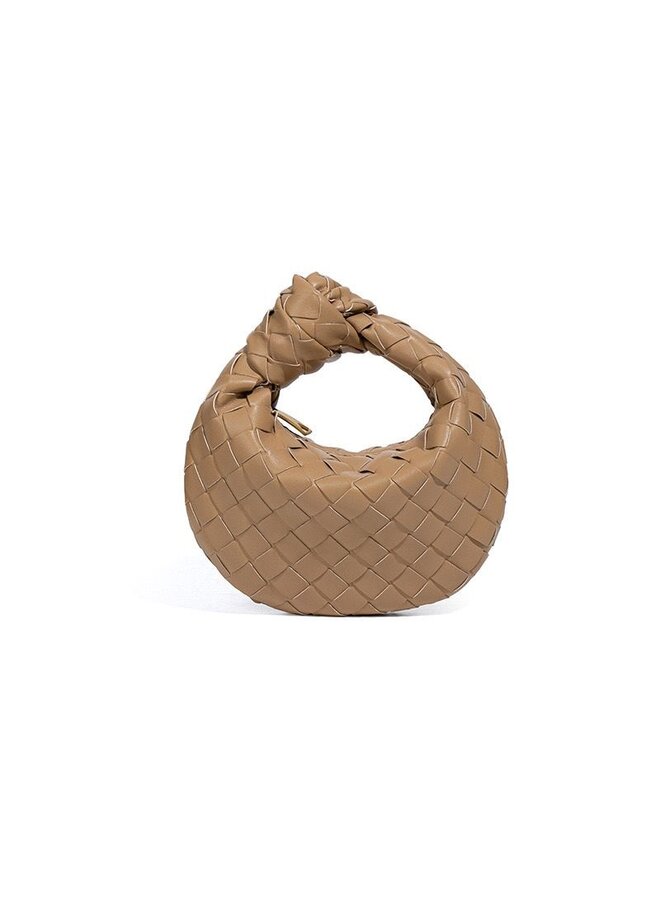 MINI ROUND CANDY BAG CAMEL