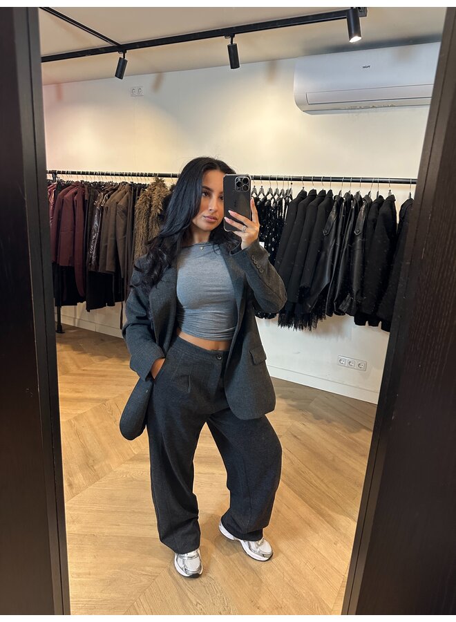 DARK GREY JOGGER PANTALON