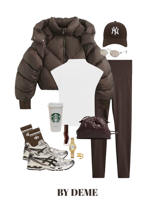 PUFFY BOMBERJACK CHOCO