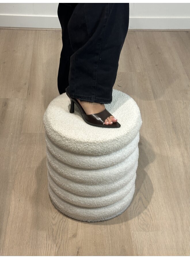 MINI POINT HEEL CHOCO