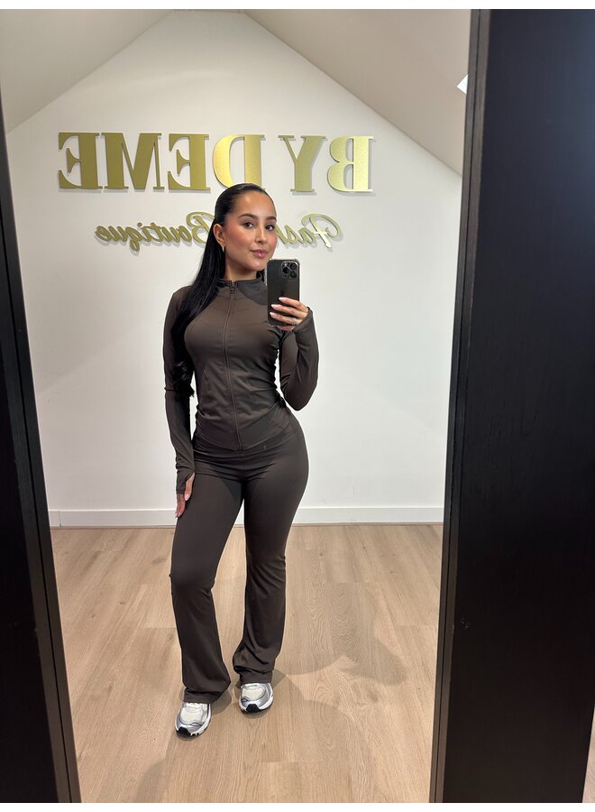 FIRMING SPORTSET FLARED BRUIN