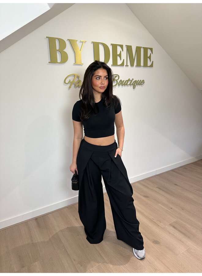 LILLIAN TROUSERS ZWART