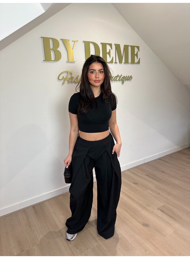 LILLIAN TROUSERS ZWART