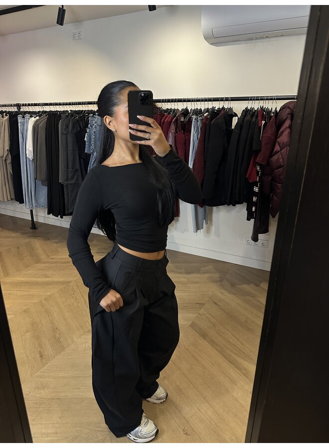 BASIC STRETCH TEE (LICHT DOORSCHIJNEND)