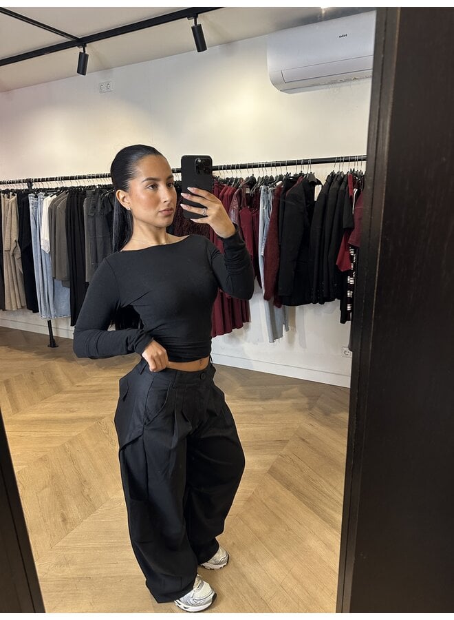 BASIC STRETCH TEE (LICHT DOORSCHIJNEND)