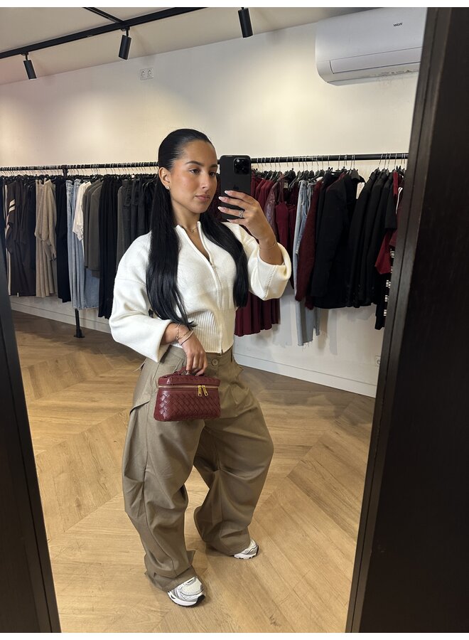 CARGO BALLOON PANTALON TAUPHE