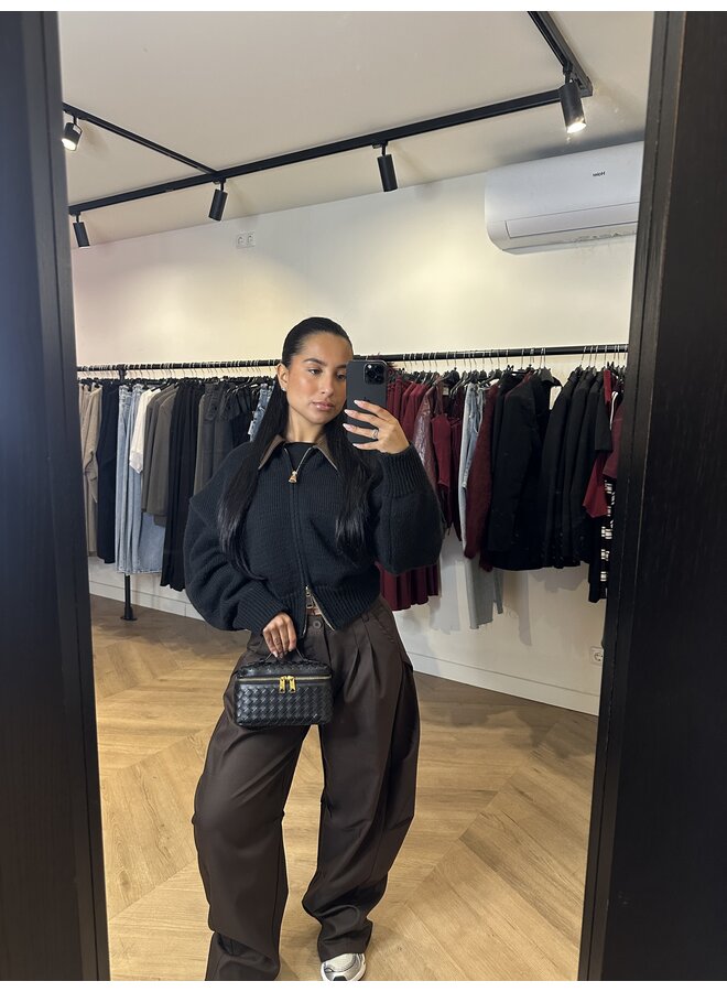 CARGO BALLOON PANTALON CHOCO