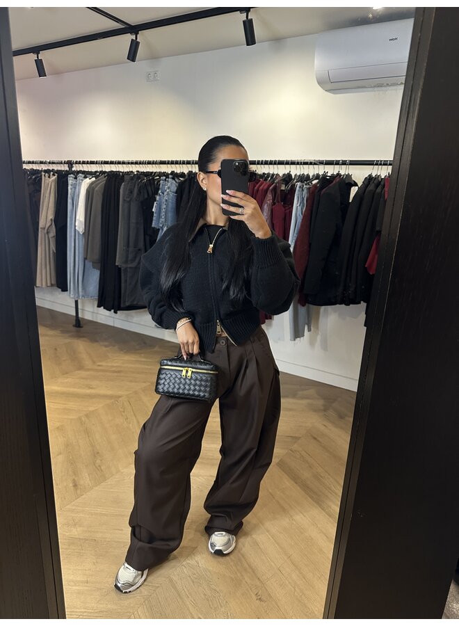 CARGO BALLOON PANTALON CHOCO