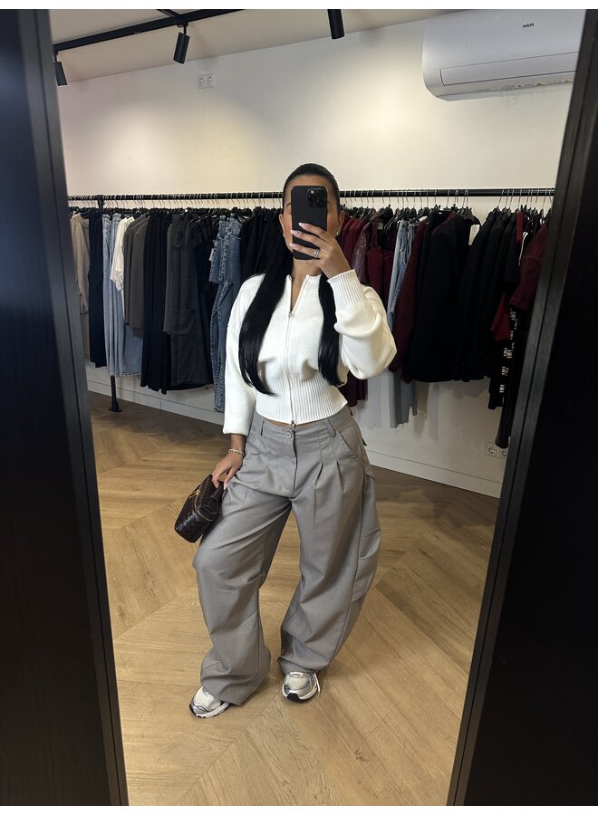 CARGO BALLOON PANTALON GRIJS