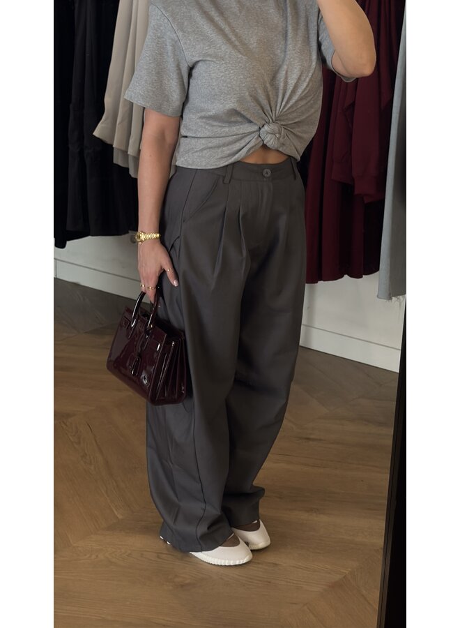 CARGO BALLOON PANTALON DONKERGRIJS