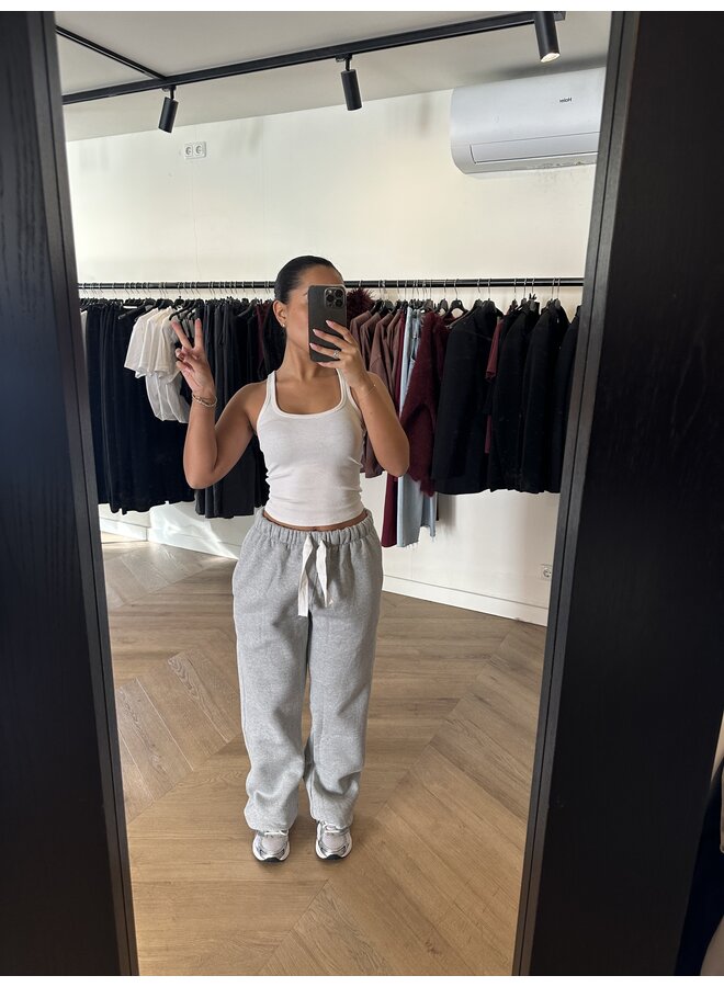 BASIC LONG JOGGER GREY