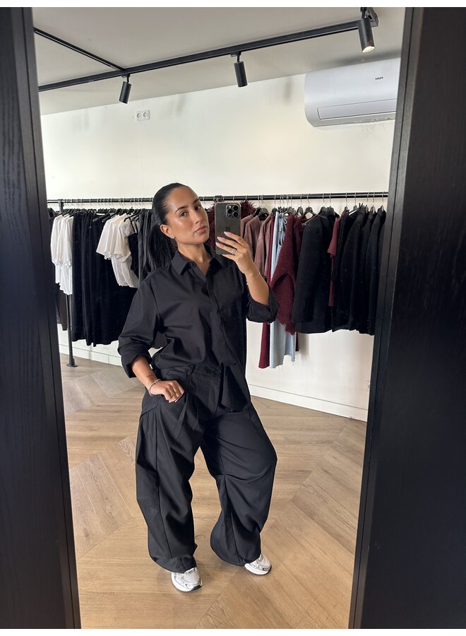 BASIC BLOUSE ZWART