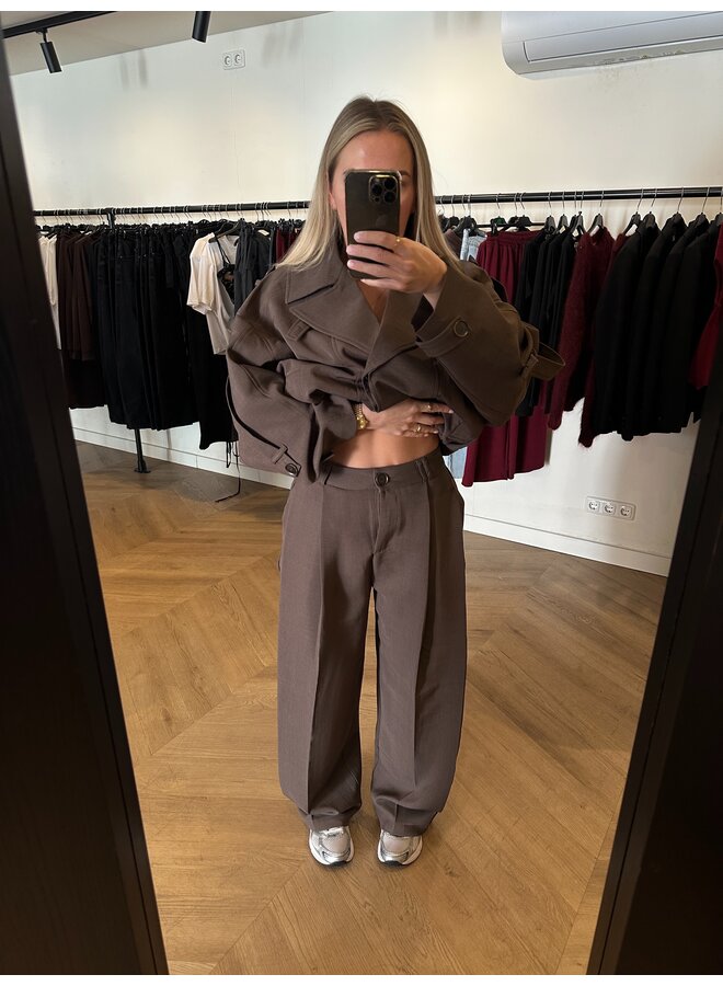 SMALL DETAIL PANTALON CHOCO (deel van set)