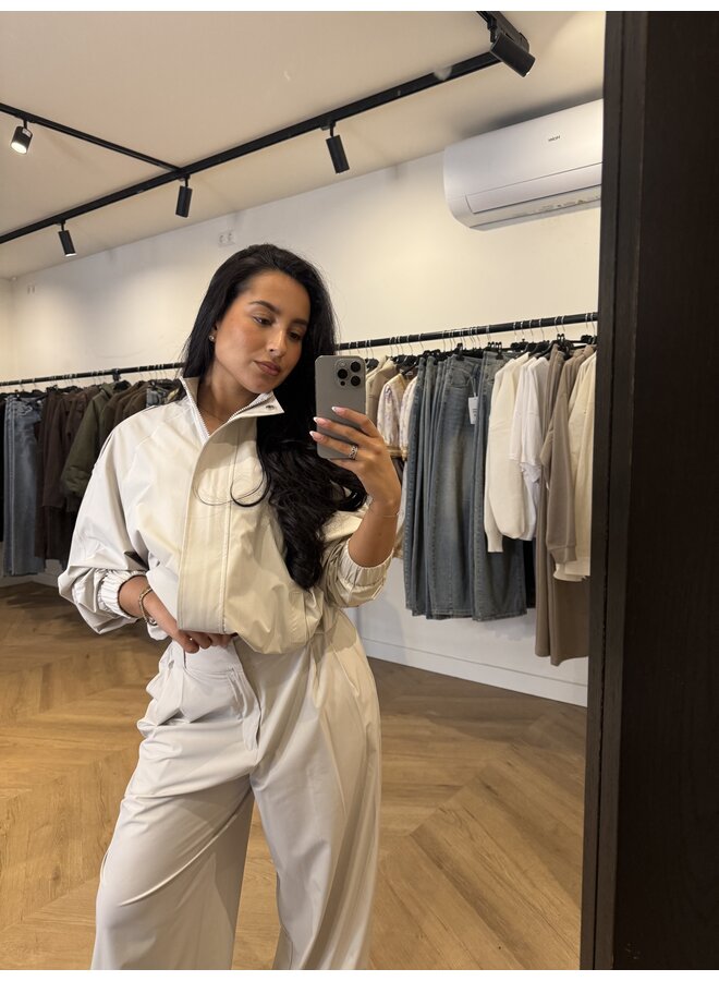 TECHNICAL JACKET BEIGE (deel van set)