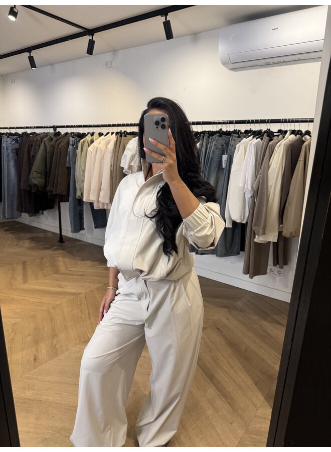 TECHNICAL JACKET BEIGE (deel van set)