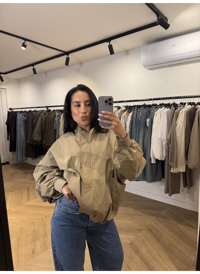 CAMEL TECHNICAL JACKET