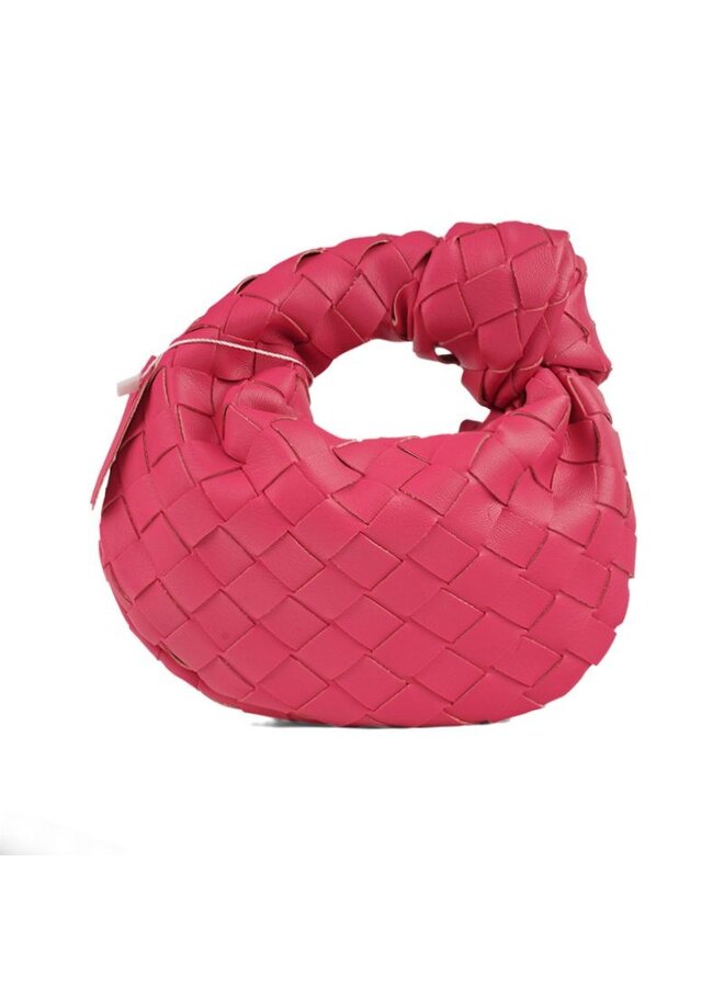 MINI ROUND BAG HOT PINK