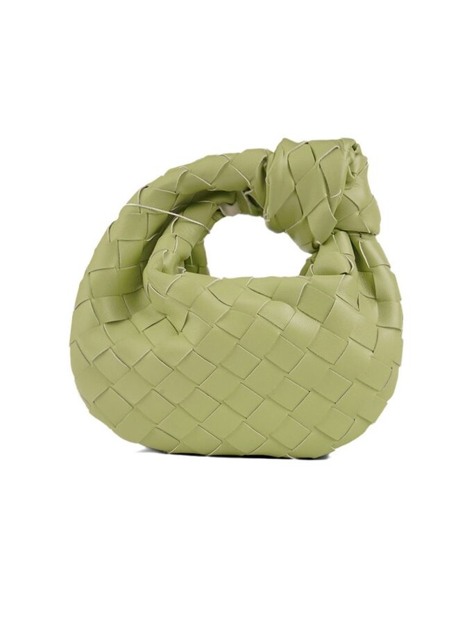 MINI ROUND BAG MATCHA GREEN