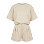 SHORT ''LIV'' JOGGING TWO PIECE BEIGE