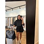 SHORT ''LIV'' JOGGING TWO PIECE ZWART