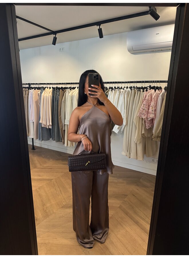TAUPHE SATIN ''ANNABEL'' SET