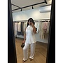 SATIN HIGH NECK WHITE