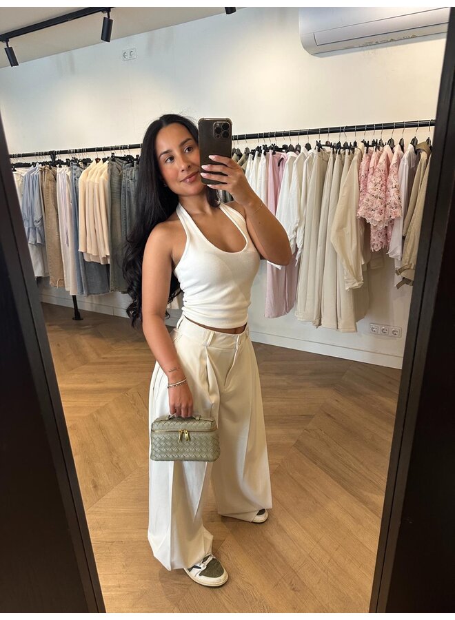 PANTALON JOGGER CREME
