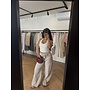 EXTRA BAGGY CROSS JEANS BEIGE