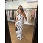 POLKADOT CUT OUT MAXI DRESS