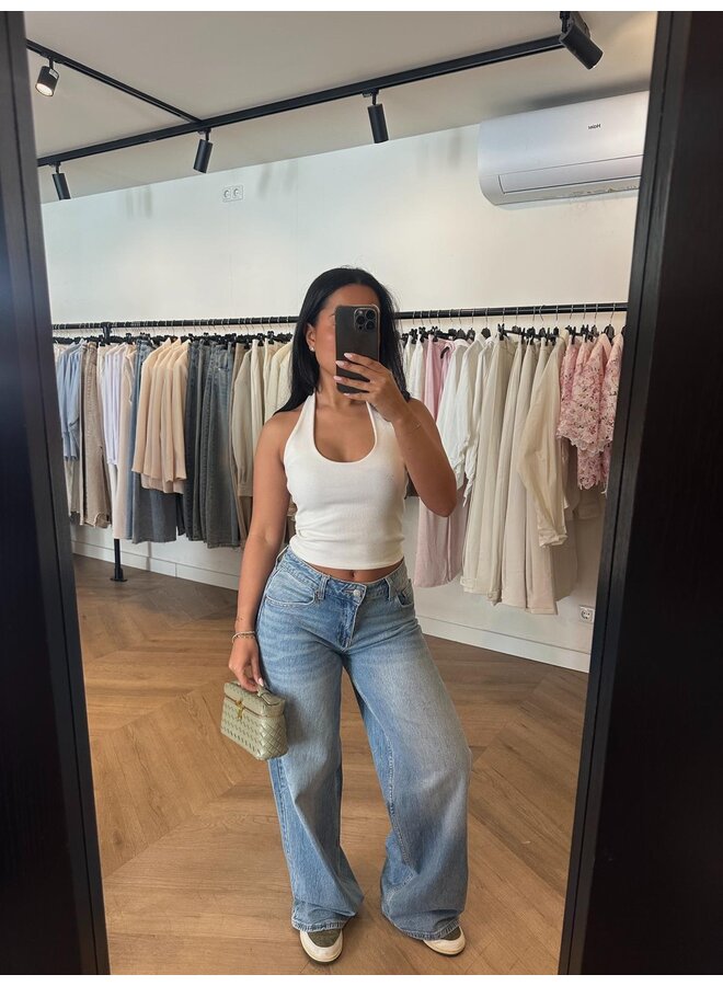 LOW WAIST BAGGY JEANS