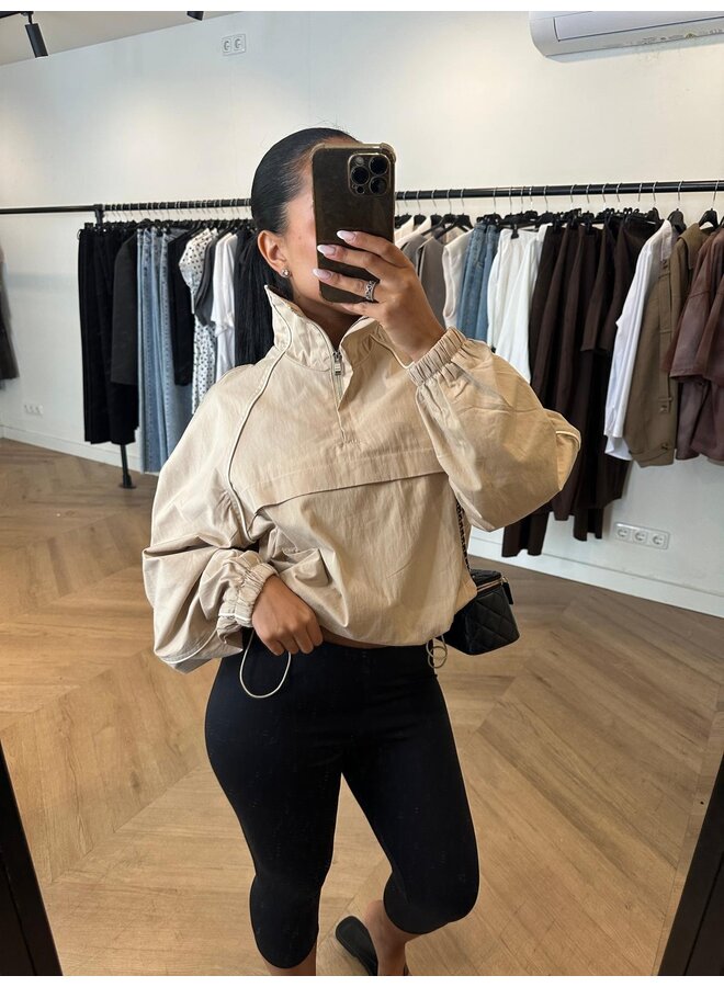 TECHNICAL JACKET BEIGE