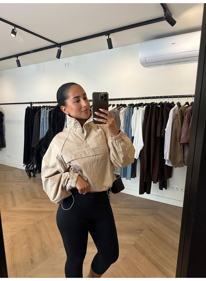 TECHNICAL JACKET BEIGE